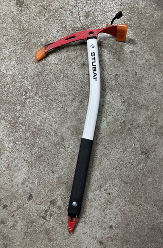 Stubai ice axe - ice, red/white