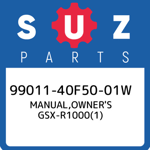 99011 40f50 01w - 99011-40f50-01w, suzuki