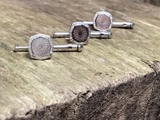 Vintage Antique Grey Engraved