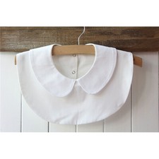 Fake Half Shirt Blouse Ladies Peter Pan Detachable Collars Women False Collar