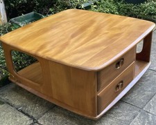 FINE MODERN ERCOL TV CABINET PANDORAS BOX COFFEE TABLE -  DELIVERY AVAILABLE