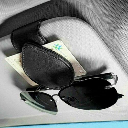 1pc car sun visor - visor, leather