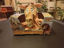 2008 Persil Madagascar 2 - Melman Giraffe - Hand Puppet Soft Plush Teddy Toy 8"