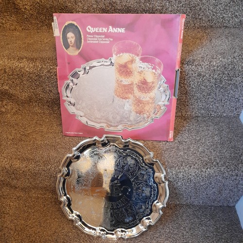 Queen anne silver - anne, tray