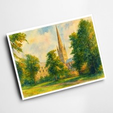 A6 PRINT - Norwich. Cathedral