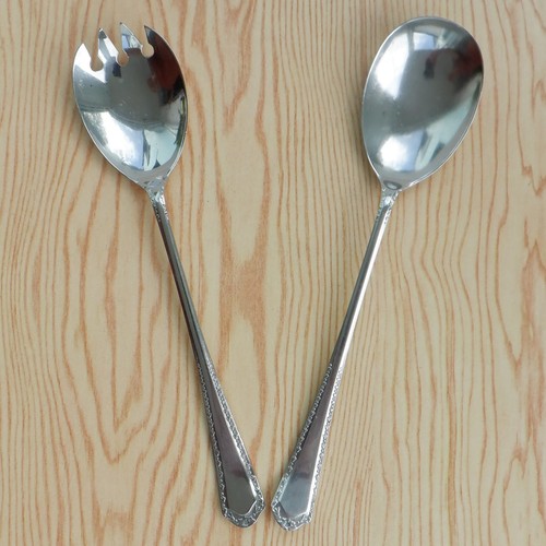 Vintage serving spoons silver - serving,