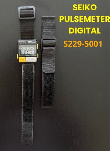 Seiko s229 5001 digital pulse - seiko,