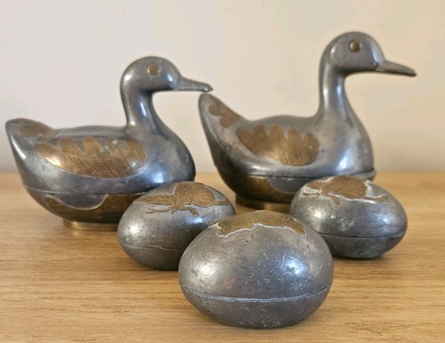 Japanese vintage pewter - japanese,