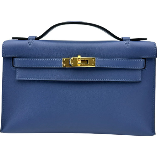 Hermes pochette kelly - hermes, c