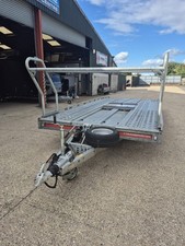 2023 Brian James T Transporter 5.5m x 2.24m Twin Axle 3500kg GVW Tyre Rack, tilt