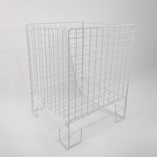 White Square Dump Bin –