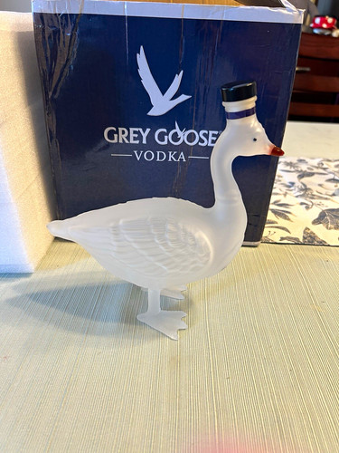Grey goose vodka - vodka, goose-shaped