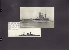 HMS Barham. Album Page