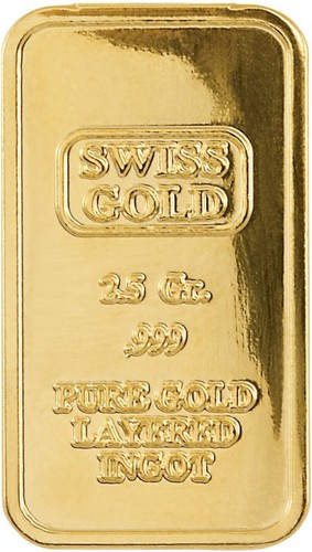Swiss ingot grams - grams, layered