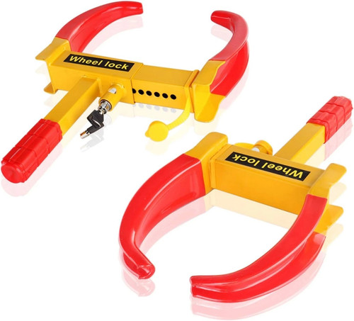 Heavy duty wheel clamp lock - heavy,