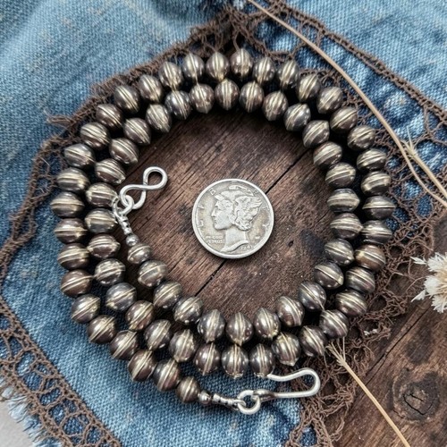 Navajo pearls desert - 16", 6mm