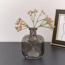 Grey Glass Small Square Shaped