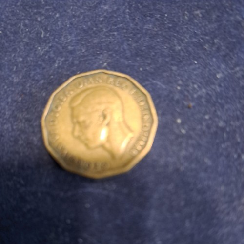 Three pence coin rare - three,