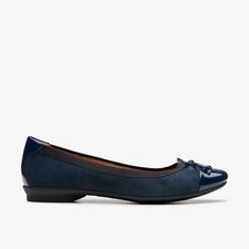 Clarks Womens Candra Glow Navy