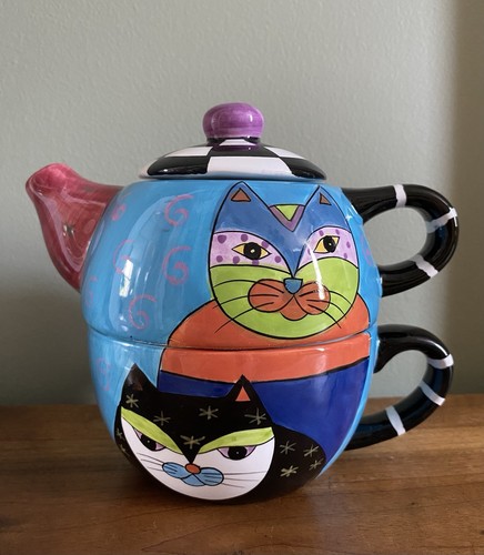 Vintage 90s cat art - 90s,