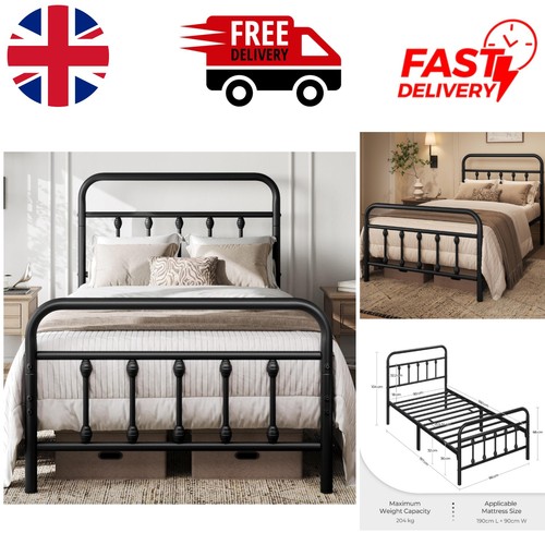 Modern metal single - bed, frame