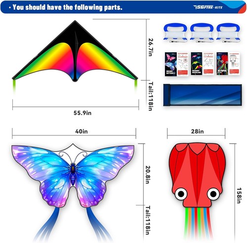 Piece set butterfly delta - 3,