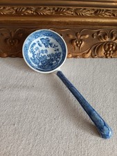 Antique Victorian Blue and