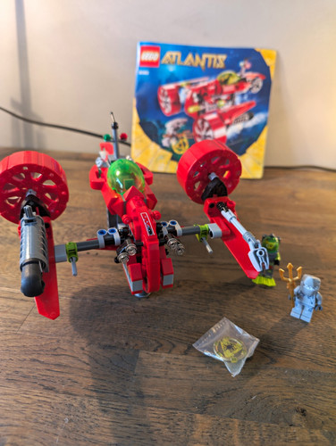 Lego atlantis 8060 - atlantis, complete