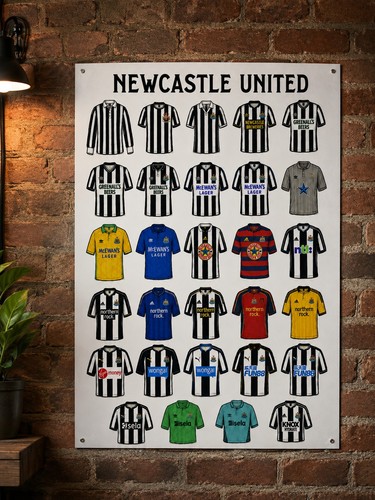 Newcastle united shirt history - united,