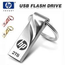 2TB USB Flash Drive Metal Memory Stick U Disk Data Storage High-Speed Laptop PC