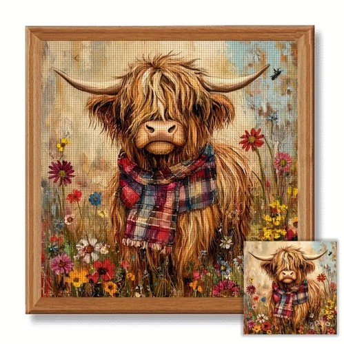Highland cow printed - highland,