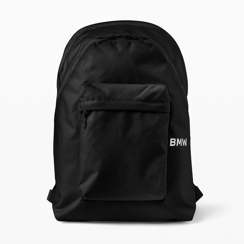 Bmw genuine black backpack - bmw,