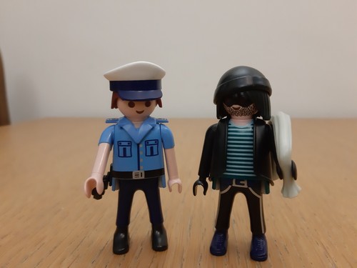 Playmobil police man - playmobil,