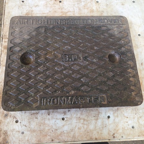 Cast iron manhole - iron,