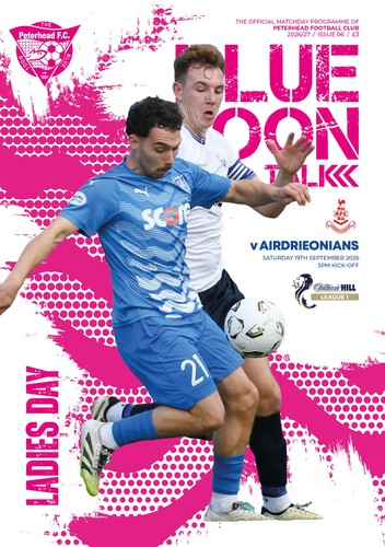 Peterhead airdrieonians - peterhead,