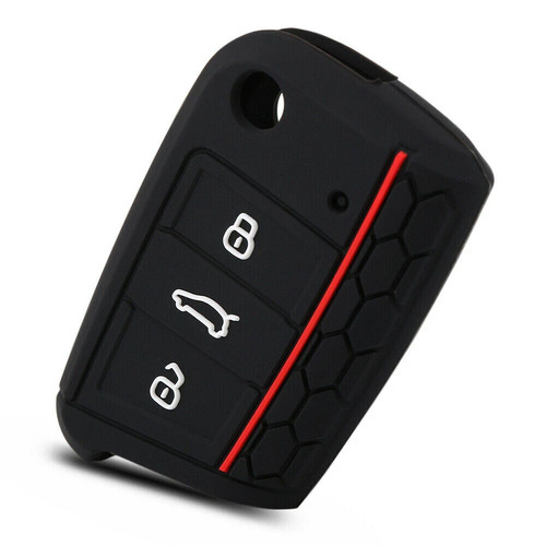 Button silicone key fob - 3,