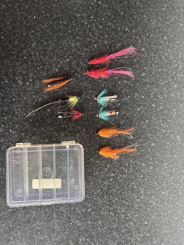 Salmon tube flies - tube, selection