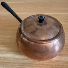 Vintage Copper Saucepan Pan