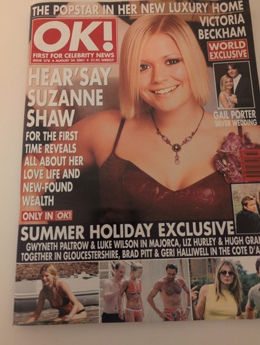 Magazine august 2001 - ok!,