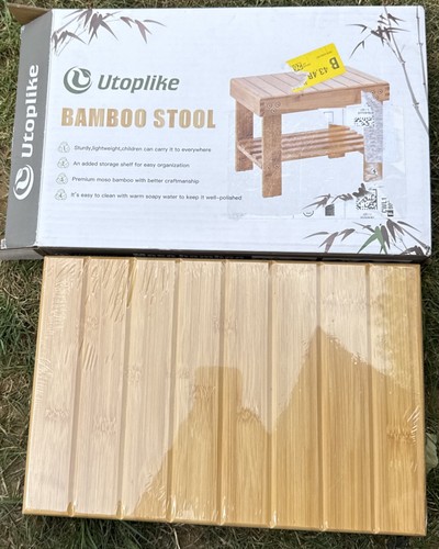 Step stool utoplike bamboo - stool,