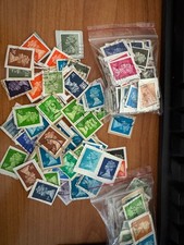 🔥 100x GB Machin Stamps