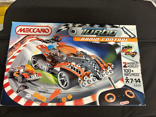 Meccano turbo radio control - meccano, rc
