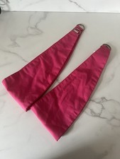 Girls Dark Pink Curtain Tie Backs X 2 Pair Bedroom Nursery