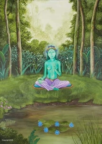 Buddhist green tara - buddhist,