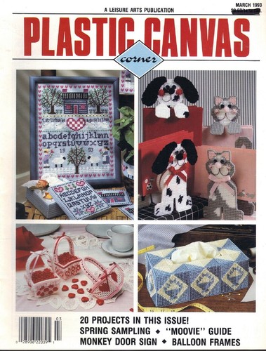 Plastic canvas corner - plastic,