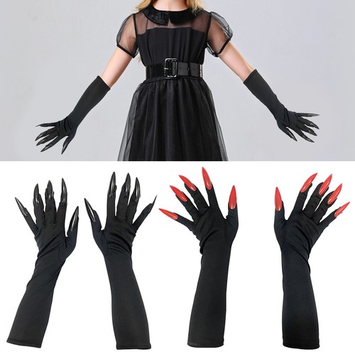 Halloween gloves with - with, nails