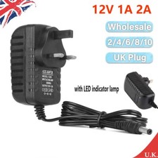 Wholesale 12V 1A 2A UK Plug