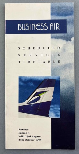 Business air airline timetable - air,