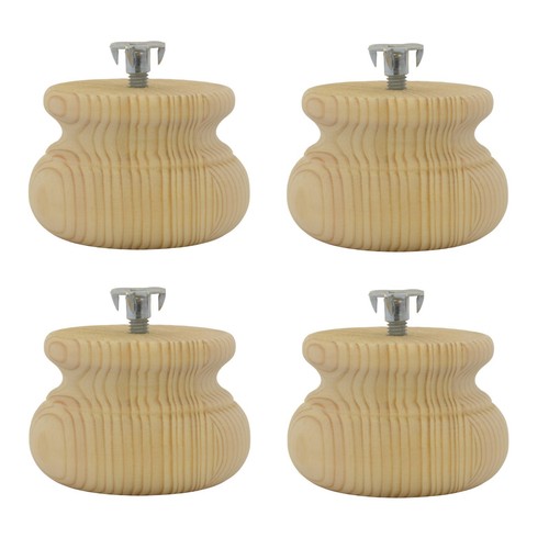Set wooden pine - of, bun