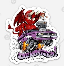 Muscle Car STICKER - Ratfink